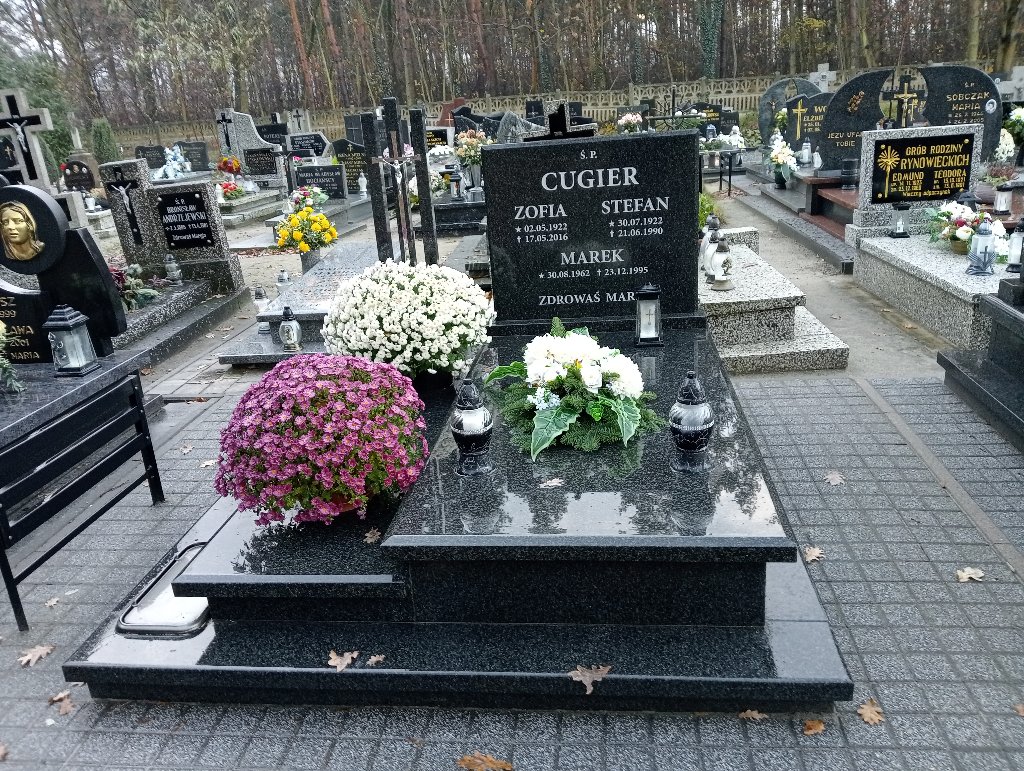 Grób Stefan Cugier